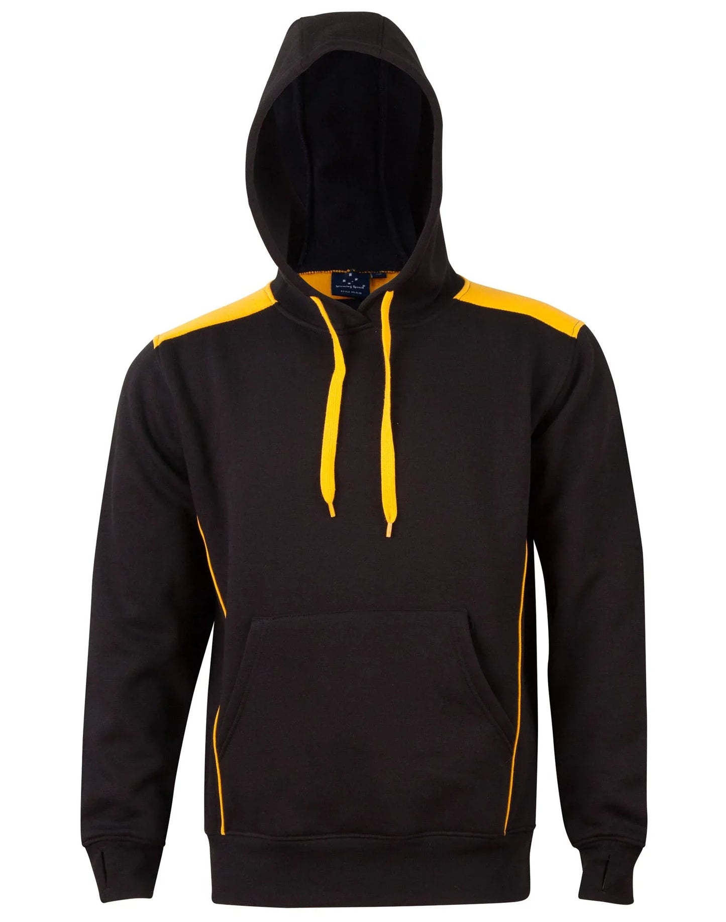 Adults’ Close Front Contrast Fleece Hoodie FL19 - PrintaPromo