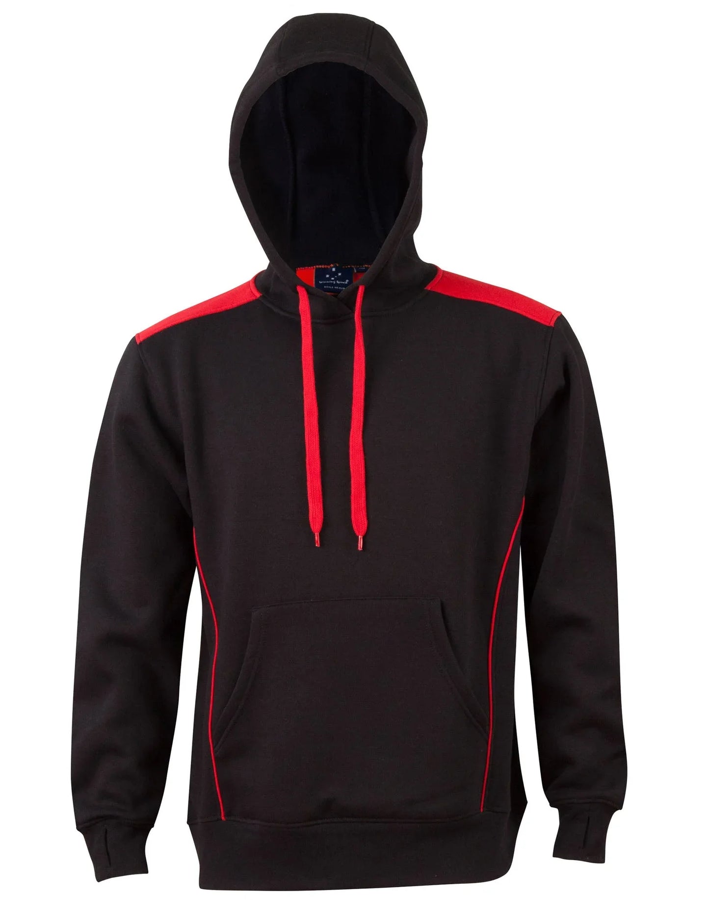 Adults’ Close Front Contrast Fleece Hoodie FL19 - PrintaPromo