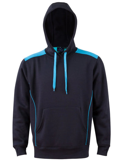 Adults’ Close Front Contrast Fleece Hoodie FL19 - PrintaPromo