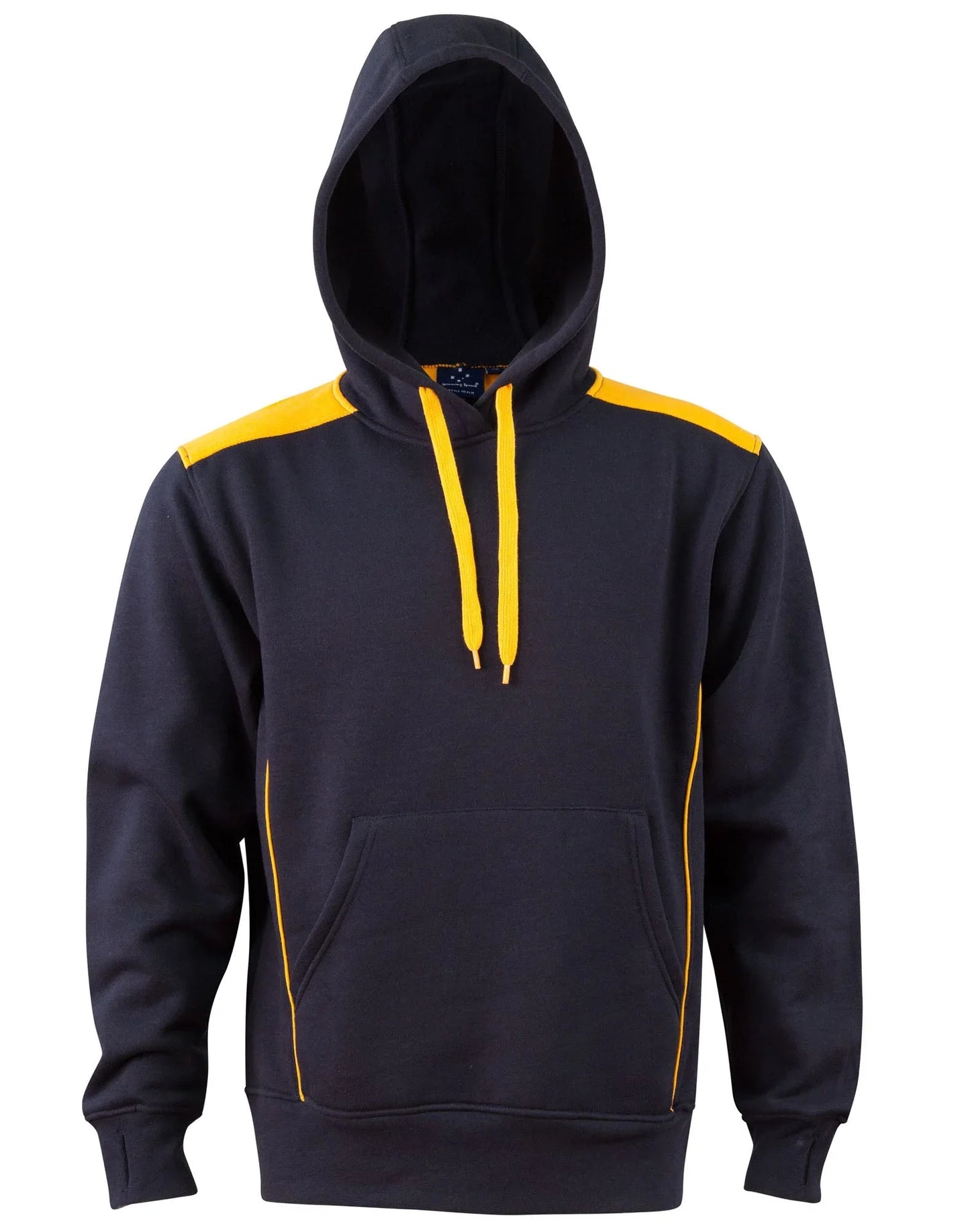 Adults’ Close Front Contrast Fleece Hoodie FL19 - PrintaPromo