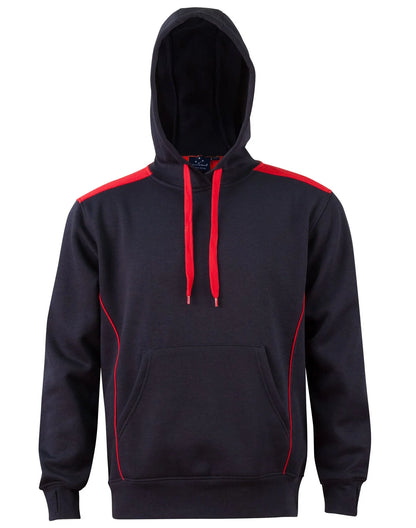 Adults’ Close Front Contrast Fleece Hoodie FL19 - PrintaPromo