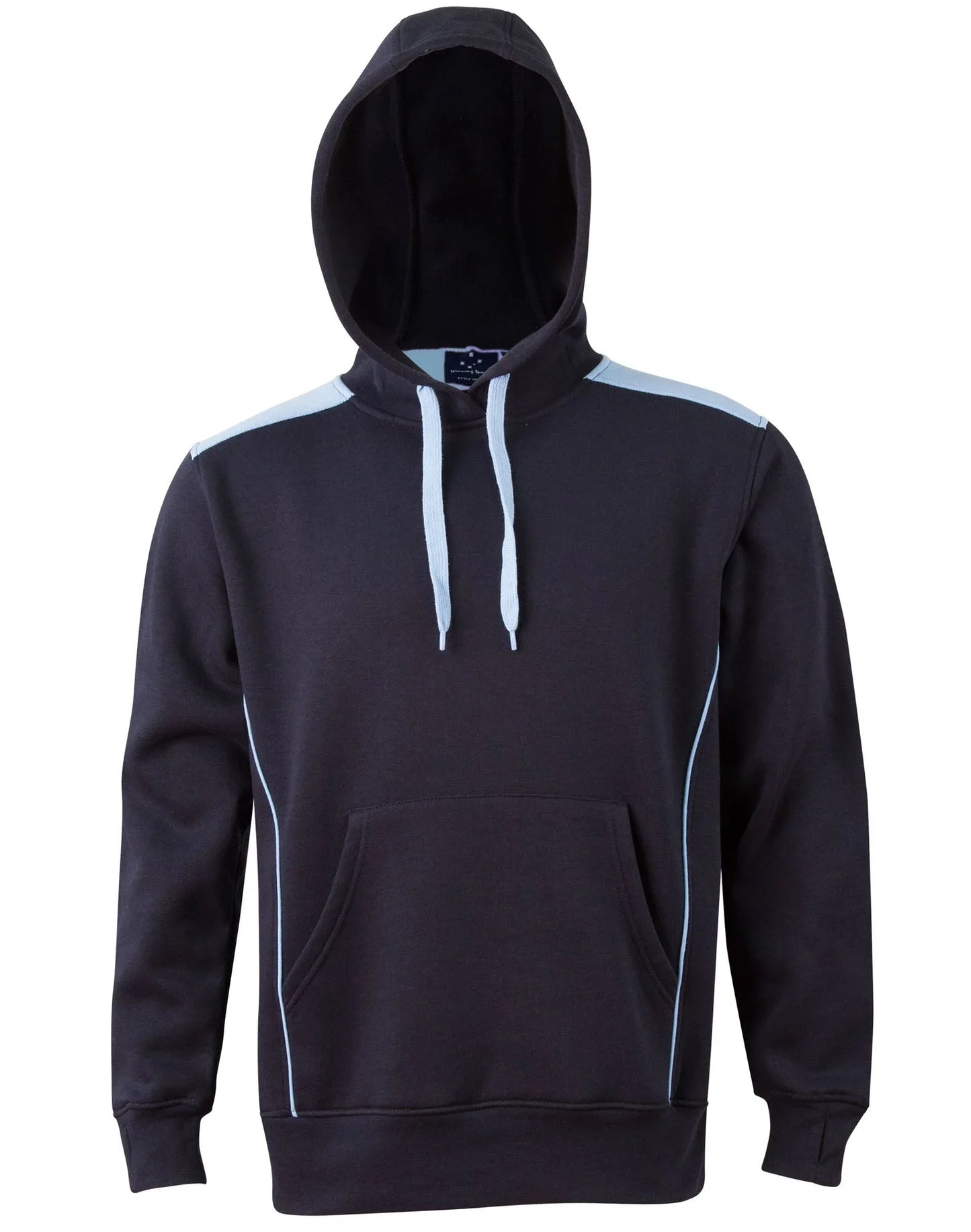 Adults’ Close Front Contrast Fleece Hoodie FL19 - PrintaPromo