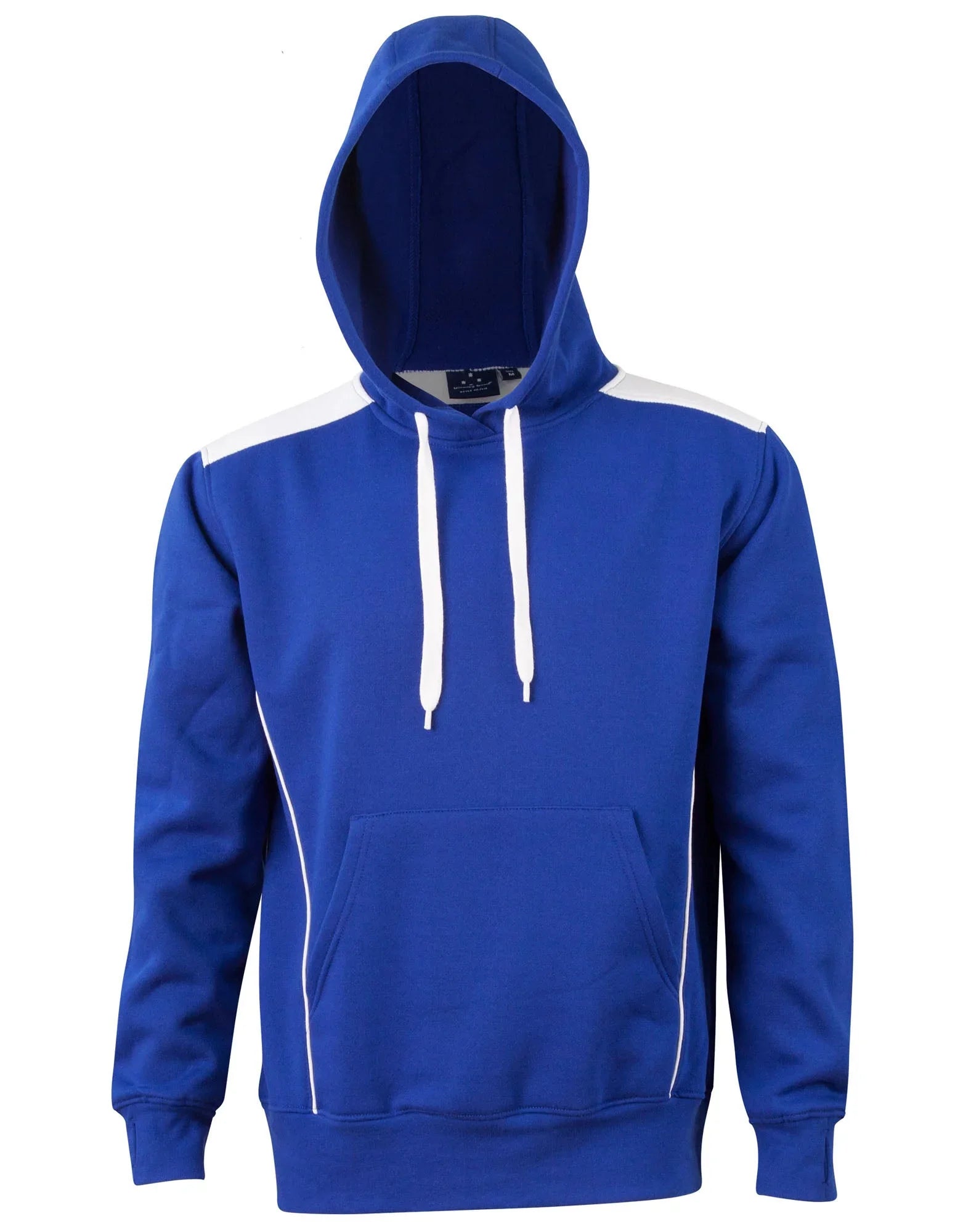 Adults’ Close Front Contrast Fleece Hoodie FL19 - PrintaPromo