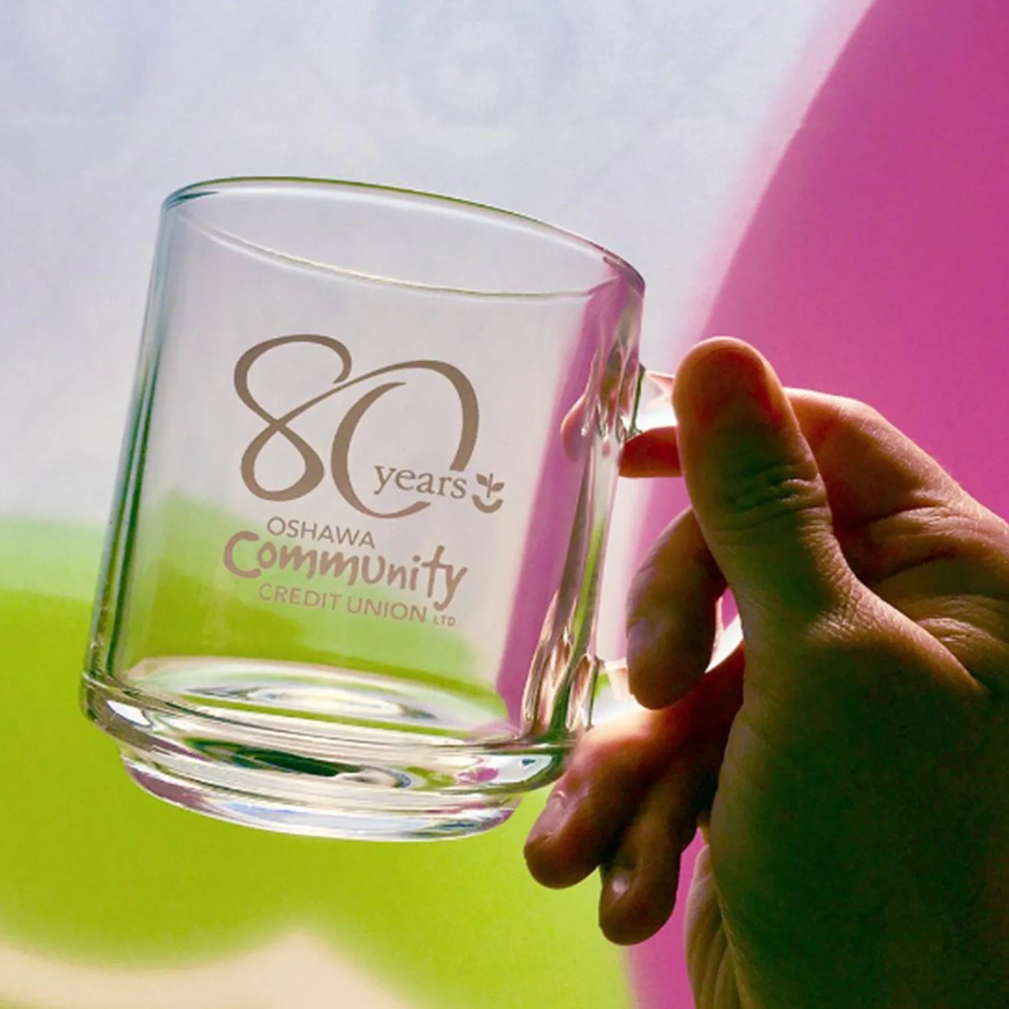 Urban Classic Glass Mug 240ml - PrintaPromo
