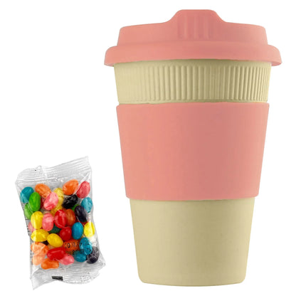 Jelly Bean In 12oz Bamboo Cup - PrintaPromo