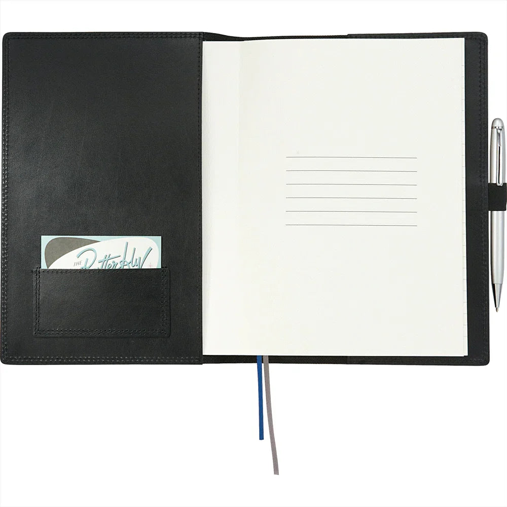 Uptown Refillable Leather JournalBook - PrintaPromo