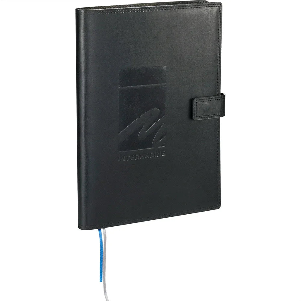 Uptown Refillable Leather JournalBook - PrintaPromo
