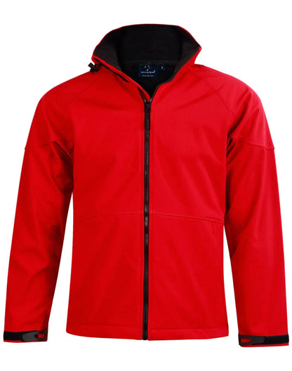 Mens Softshell Hooded Jacket JK33 - PrintaPromo