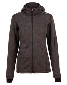Ladies Heather Bonded Coral Fleece Jacket JK42 - PrintaPromo