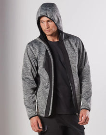 Unisex Laminated Functional Knit Hoodie. JK49 - PrintaPromo