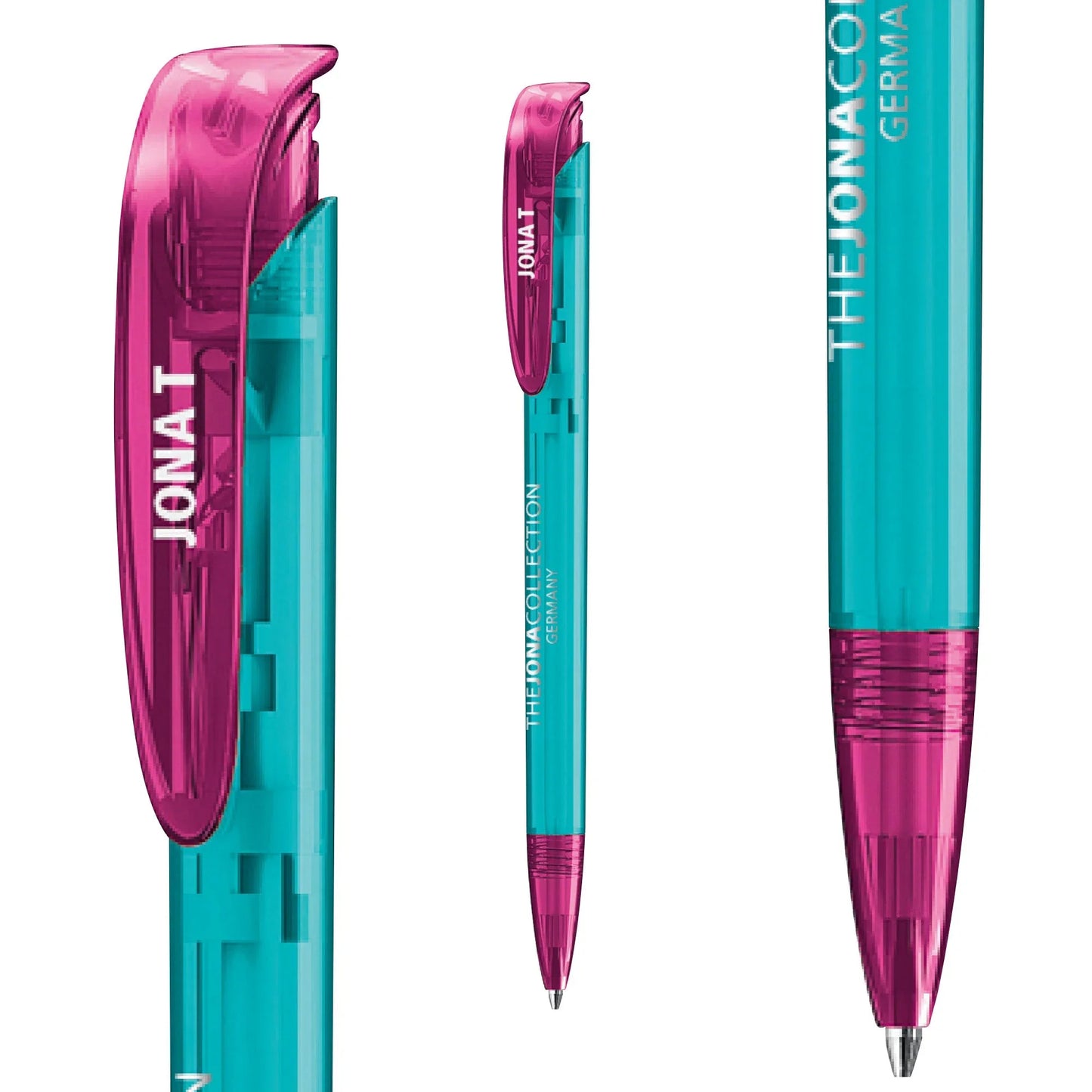 Jona Transparent Euro Pen - PrintaPromo