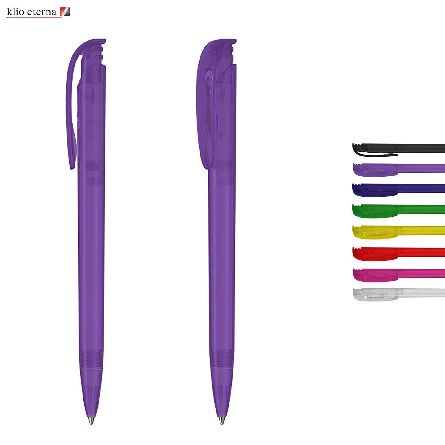 Jona Transparent Euro Pen - PrintaPromo