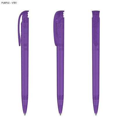 Jona Transparent Euro Pen - PrintaPromo