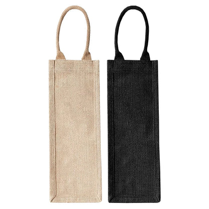 Montpellier Jute Wine Carrier - PrintaPromo