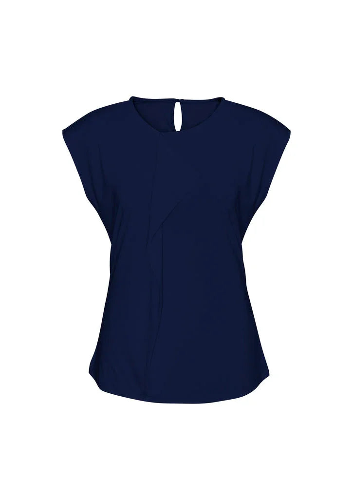 Ladies Mia Pleat Knit Top K624LS - PrintaPromo