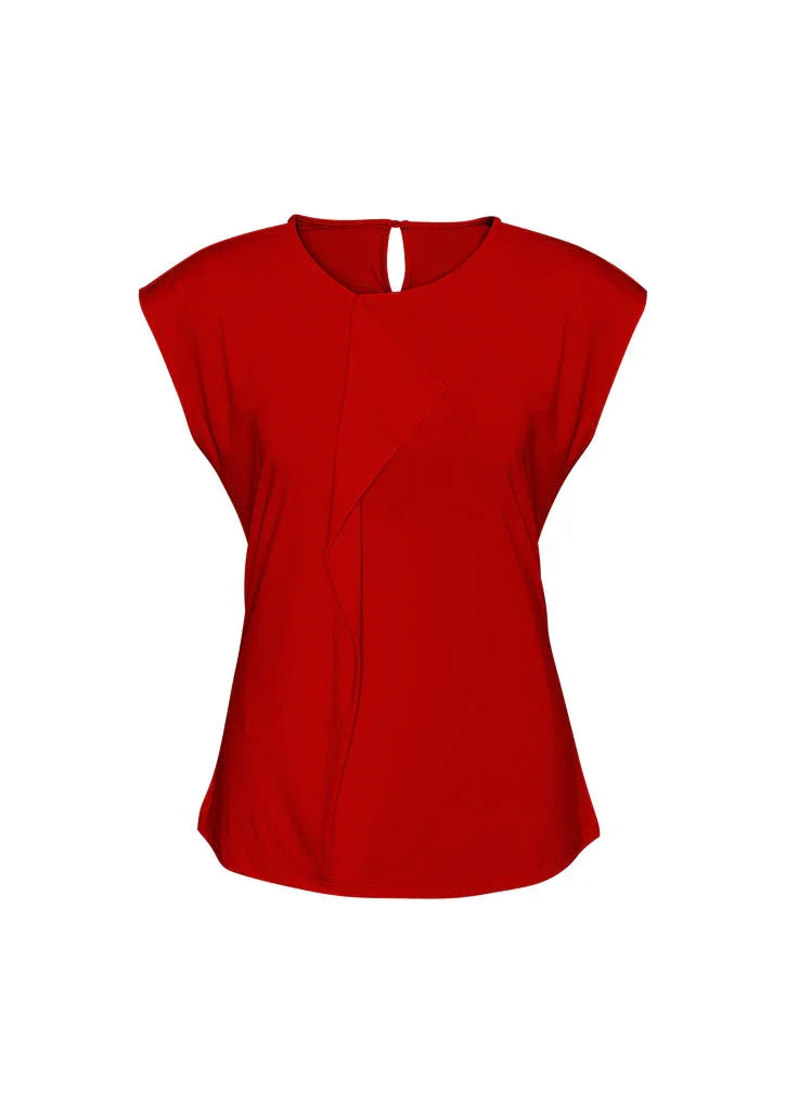 Ladies Mia Pleat Knit Top K624LS - PrintaPromo