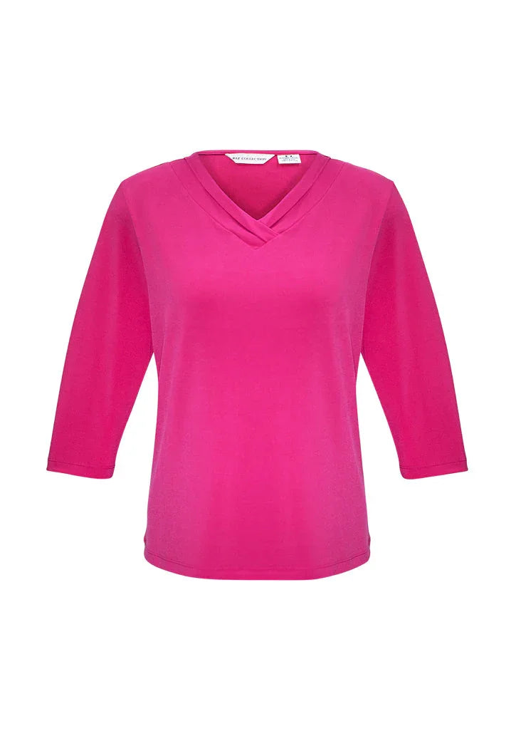 Ladies Lana 3/4 Sleeve Top K819LT - PrintaPromo