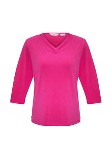 Ladies Lana 3/4 Sleeve Top K819LT - PrintaPromo