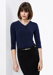 Ladies Lana 3/4 Sleeve Top K819LT - PrintaPromo