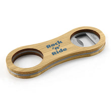 Intox Bamboo Bottle Opener Key Ring - PrintaPromo