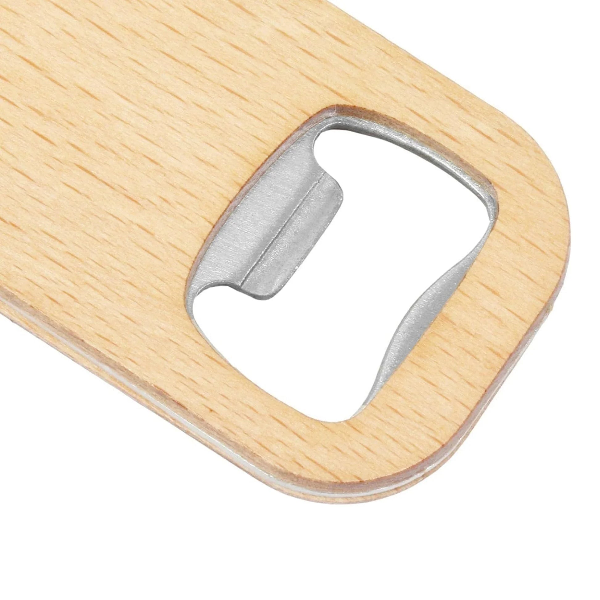 Bamboo Bar Bottle Opener Key Ring - PrintaPromo