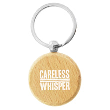 Wood Round Key Ring - PrintaPromo