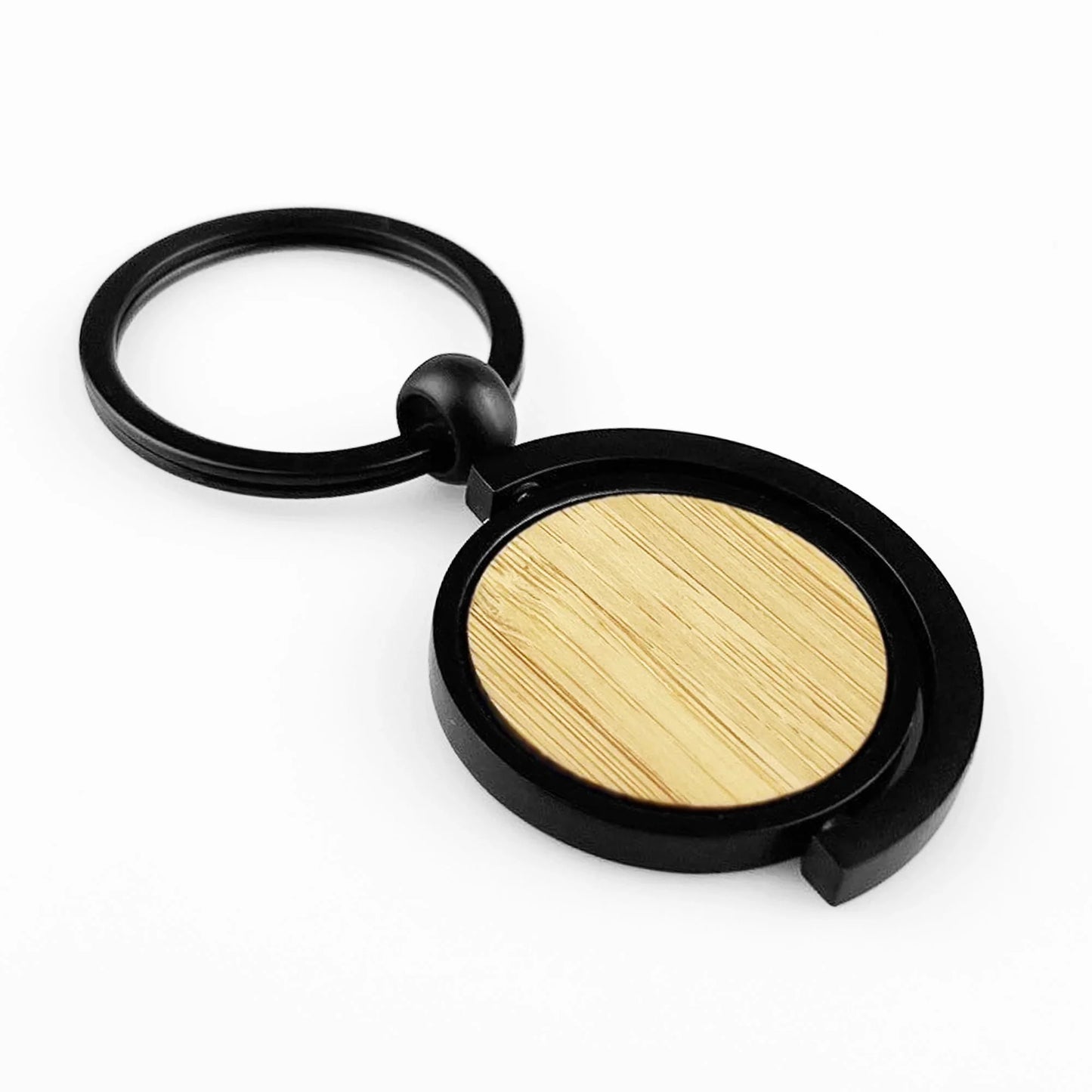 Thorndon Bamboo Key Ring - PrintaPromo