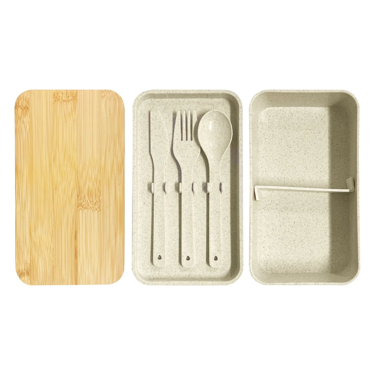 Wheat Straw Lunch Box Pack - PrintaPromo