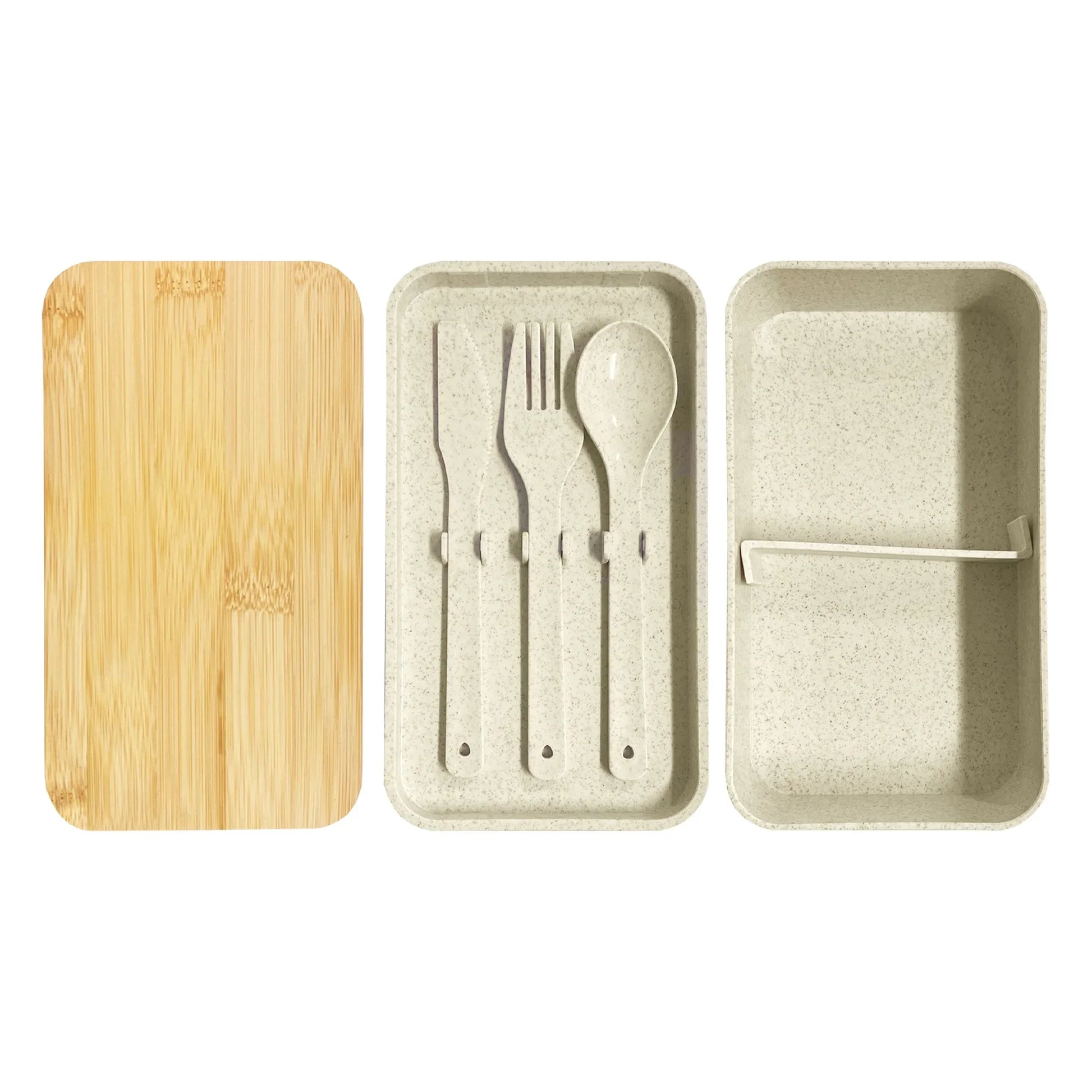 Wheat Straw Lunch Box Pack - PrintaPromo