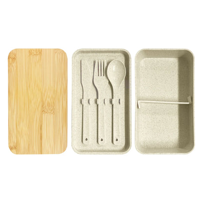Wheat Straw Lunch Box Pack - PrintaPromo