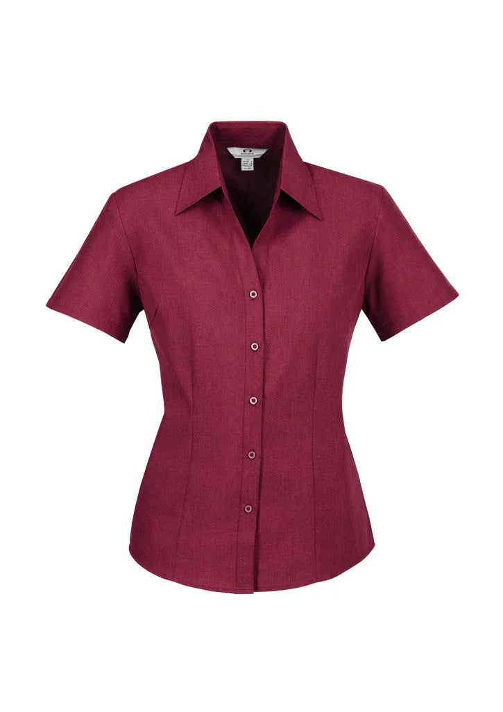 Ladies Plain Oasis Short Sleeve Shirt LB3601 - PrintaPromo