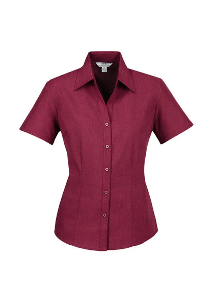 Ladies Plain Oasis Short Sleeve Shirt LB3601 - PrintaPromo