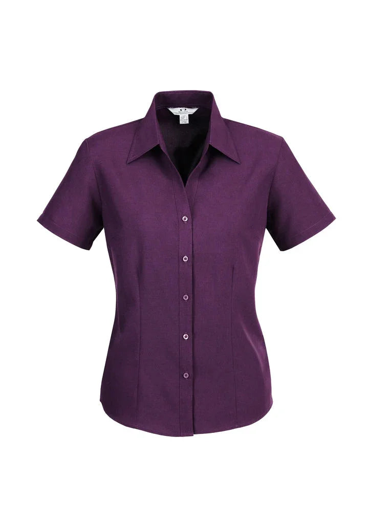 Ladies Plain Oasis Short Sleeve Shirt LB3601 - PrintaPromo