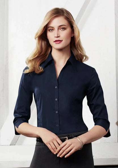 Ladies Metro 3/4 Sleeve Shirt LB7300 - PrintaPromo