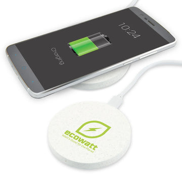 Arc Eco Round Wireless Charger - PrintaPromo