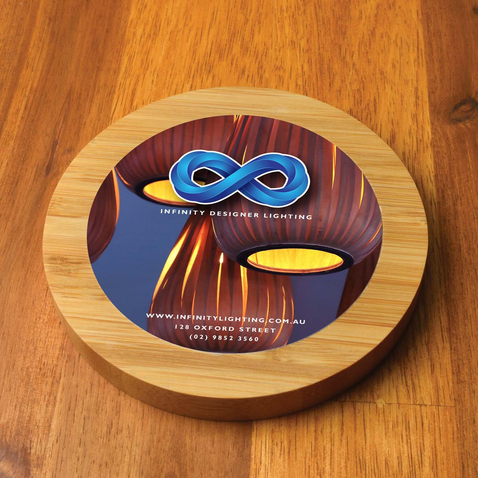 Bamboo Ranger Fast Wireless Charger - PrintaPromo