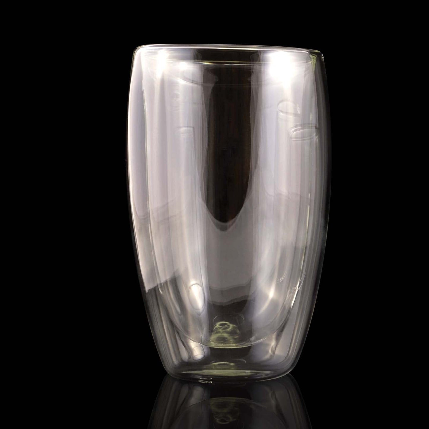 LL0402 Sierra 450ml Double Wall Glass Cup