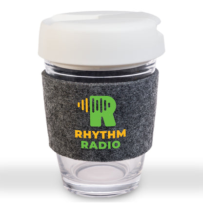 LL0449 Vienna Coffee Cup / Flip Lid / RPET Band