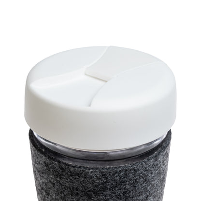 LL0449 Vienna Coffee Cup / Flip Lid / RPET Band