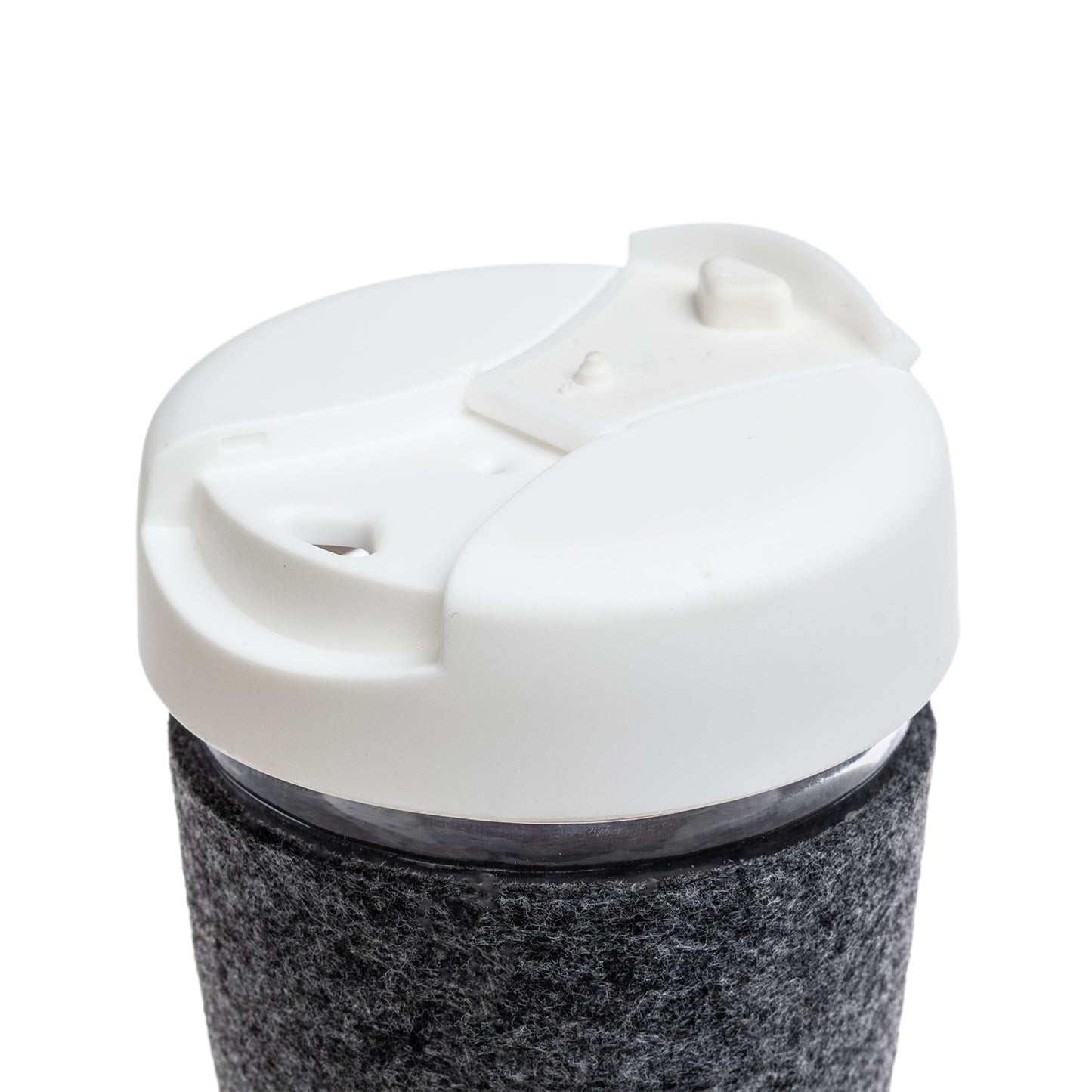 LL0449 Vienna Coffee Cup / Flip Lid / RPET Band