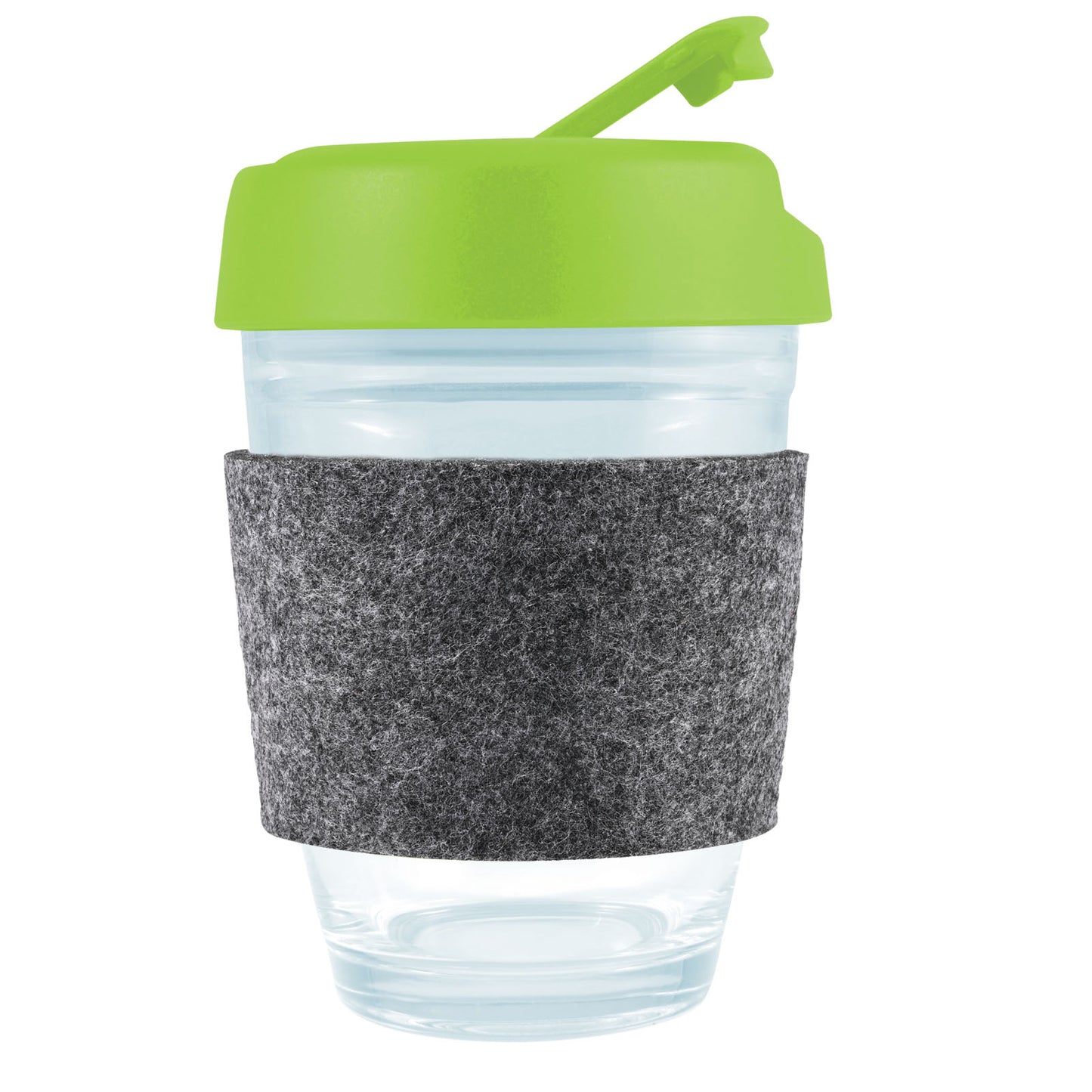 LL0449 Vienna Coffee Cup / Flip Lid / RPET Band