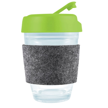 LL0449 Vienna Coffee Cup / Flip Lid / RPET Band