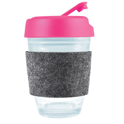 LL0449 Vienna Coffee Cup / Flip Lid / RPET Band
