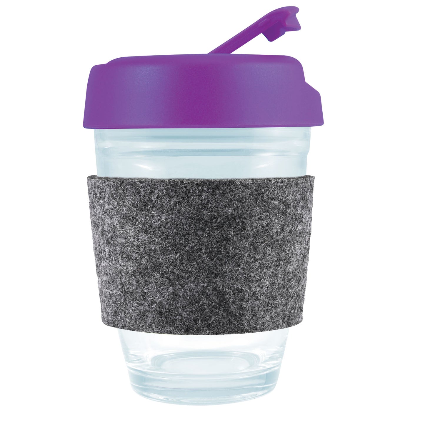 LL0449 Vienna Coffee Cup / Flip Lid / RPET Band