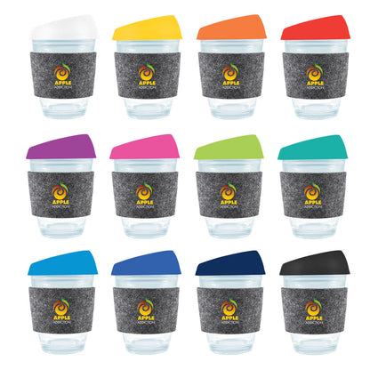 LL0450 Vienna Coffee Cup / Silicone Lid / RPET Band