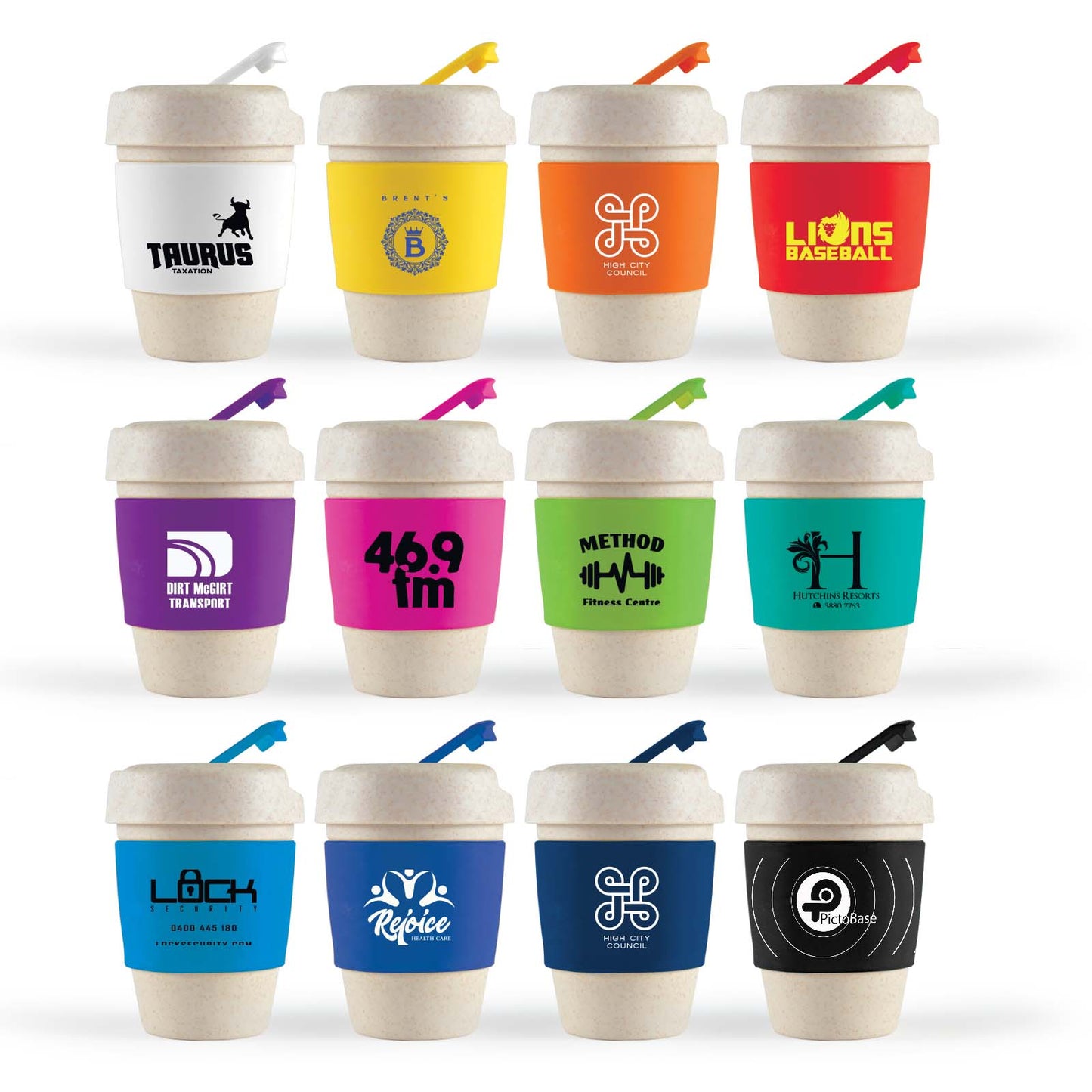 LL0453 Kick Eco Coffee Cup / Silicone Band