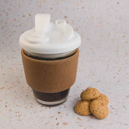 LL0461 Vienna Coffee Cup / Snap Lid / Cork Band