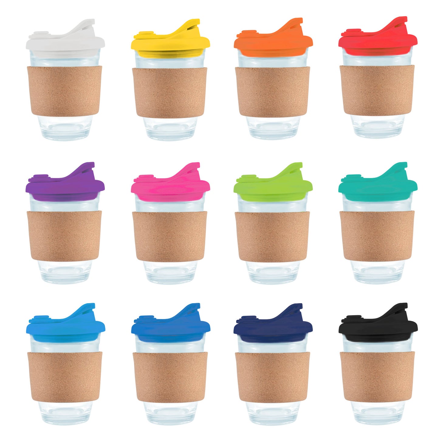 LL0461 Vienna Coffee Cup / Snap Lid / Cork Band