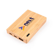 Viper 5,000mAh Bamboo Power Bank - PrintaPromo