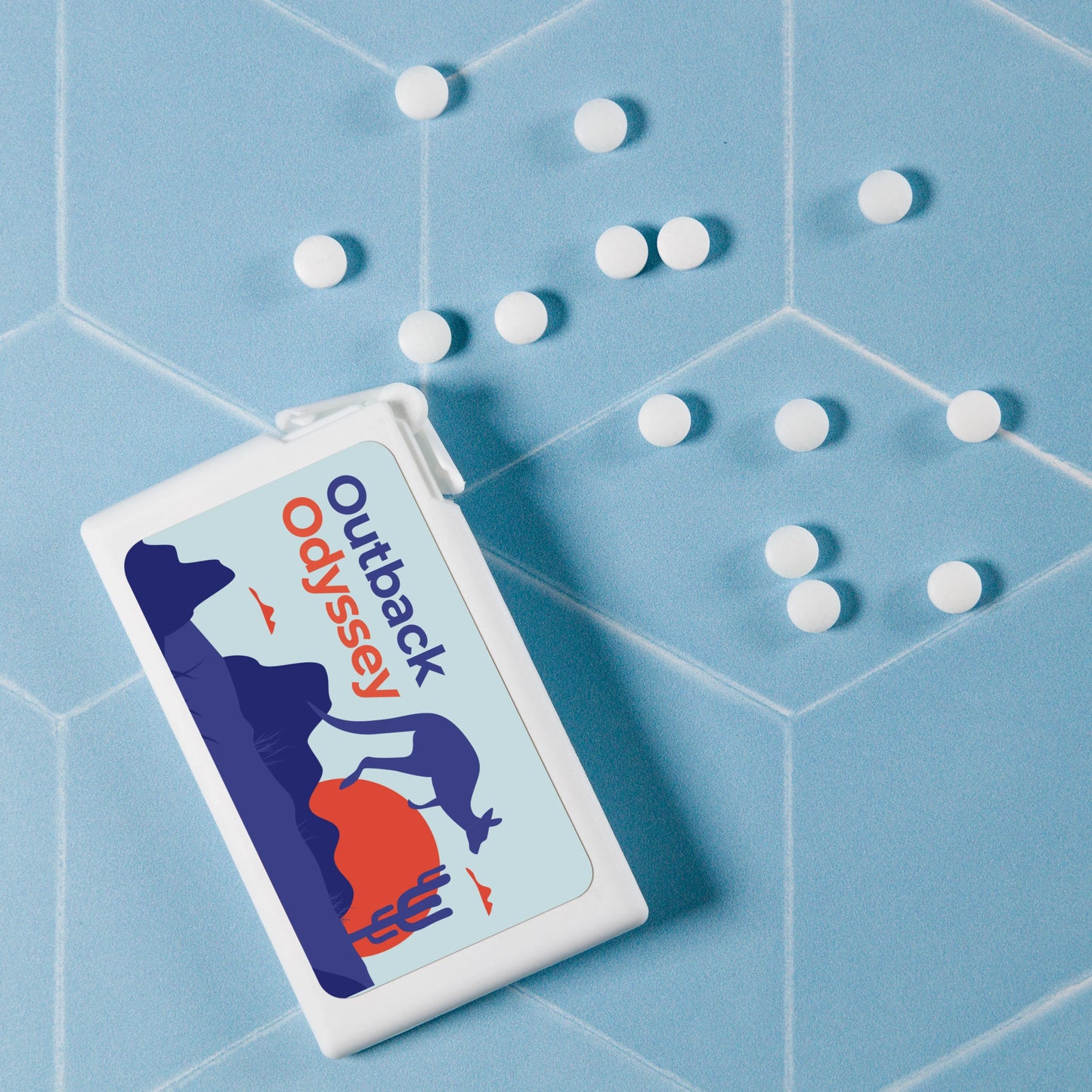Rectangular Sugar Free Breath Mints - PrintaPromo